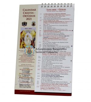 Calendare Arhiepiscopia BucureÈ™tilor