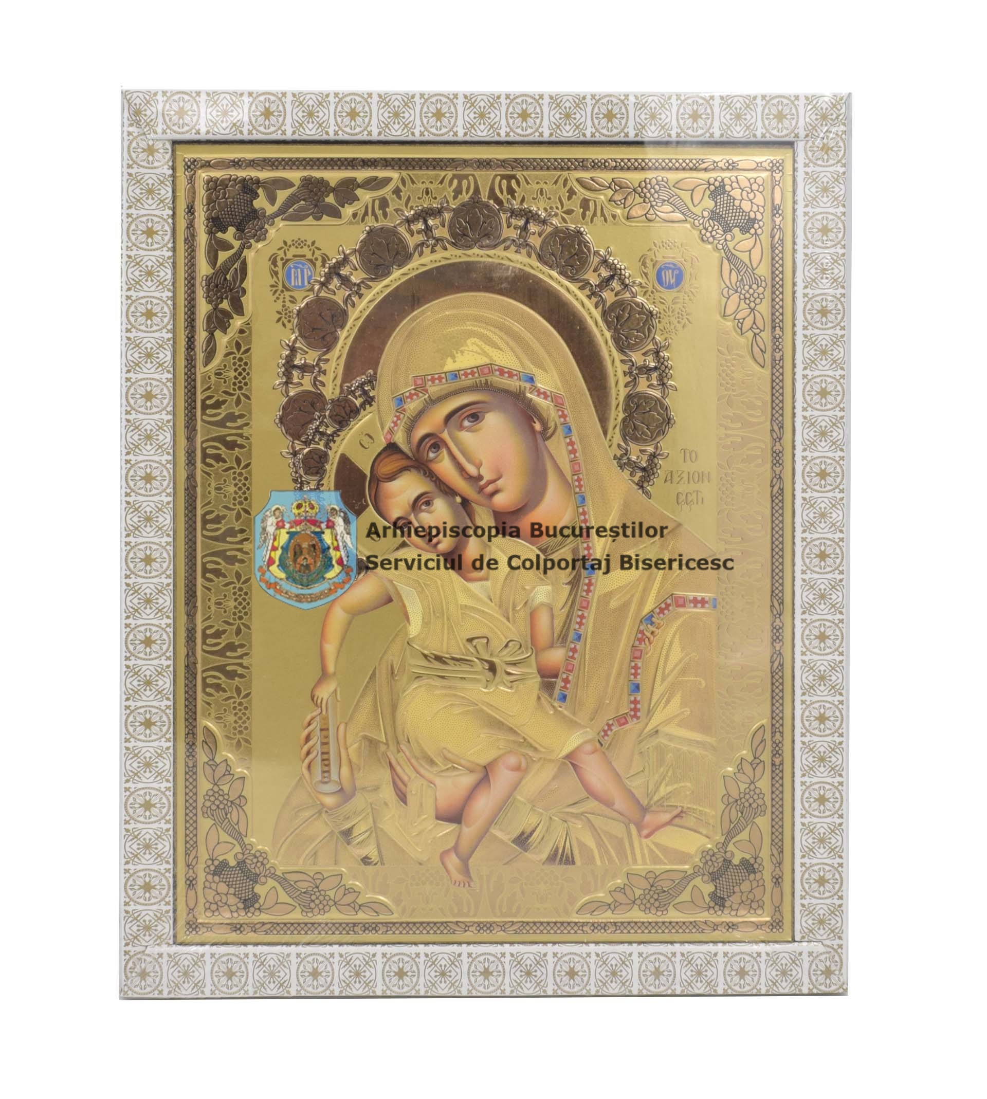 Icoană litografiată cu Maica Domnului 78124