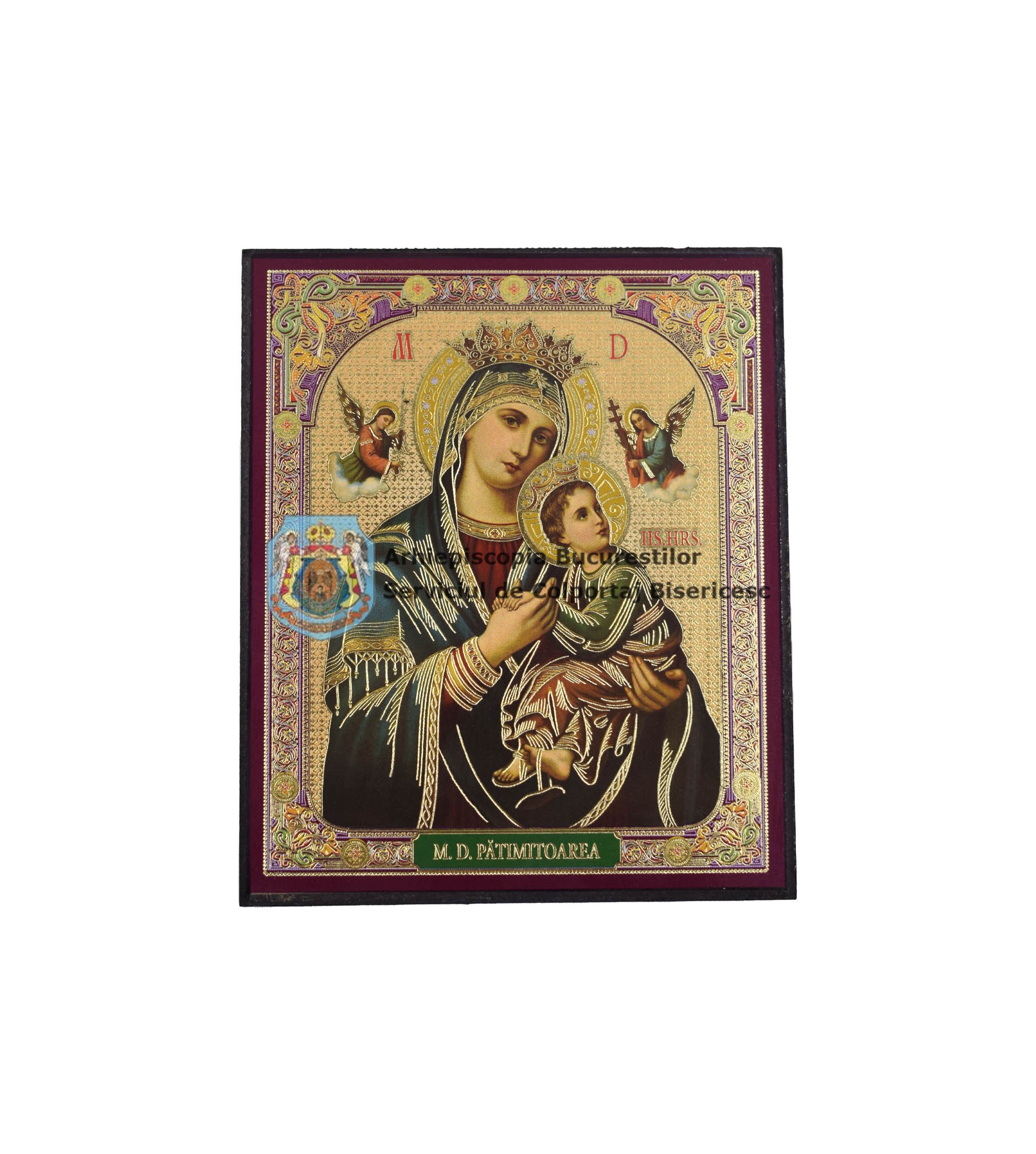 Icoană litografiată cu Maica Domnului Pătimitoarea 80857