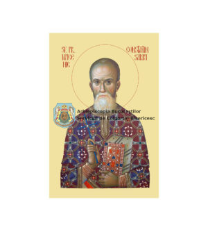 Icoană litografiată cu Sfântul Preot Mucenic Constantin Sârbu 20601