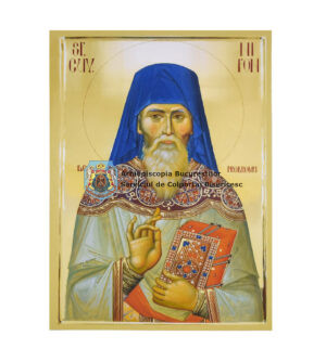 Icoană litografiată - Sfântul Cuvios Nifon de la Prodromu 17694