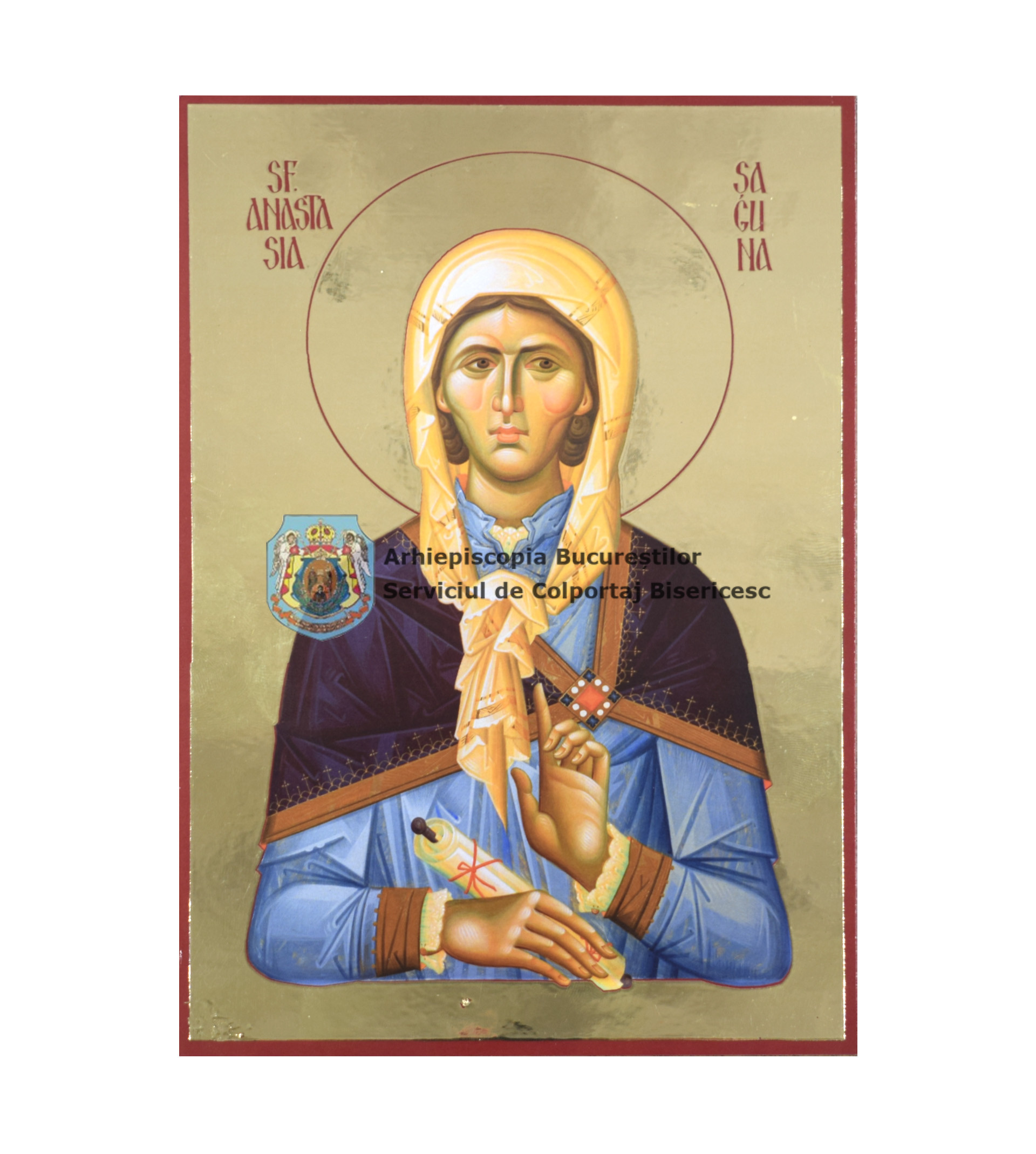 Icoană litografiată - Sfânta Anastasia Șaguna 6002