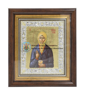 Icoană argintată - Sfânta Magdalena de la Mălainița EKK.PL.21/3XE_26